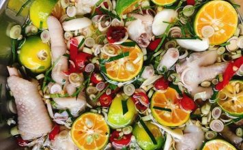 Các món nhắm từ gà cho người ở nhà xem bóng đá Asiad